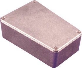 Aluminum enclosure, (L x W x H) 112 x 79 x 35 mm, light gray (RAL 7035), IP54, 1590TRPBLG