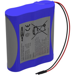 Ansmann 2447-3031-60 Battery Pack Li-ion 10.8V 2600mAh 3x18650 UN38.3 Safe