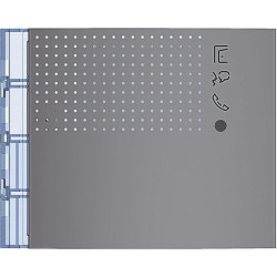 SFERA Plakietka modułu fonicznego bez przycisków stalowoszara 351103