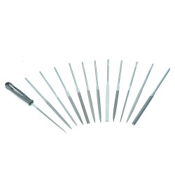 Bahco 2-472-16-2-0 Needle Set of 12 Cut 2 Smooth 2-472-16-2-0 160mm (6.2in)