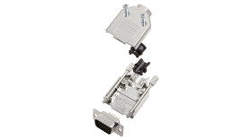 Osłona 15-pinowe D Sub Hoods do Dla kabla Encitech Connectors