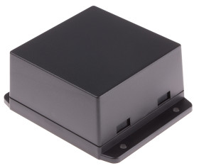 Obudowa ABS szerokość zew. 80 mm długość zew. 80 mm wys. zew. 43 mm RS PRO Czarny