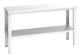 Stół warsztatowy szer. 750mm maks. obciążenie: 350kg Podstawowy stoł Blacha stalowa dł. 2000mm wys. 744 → 1140mm