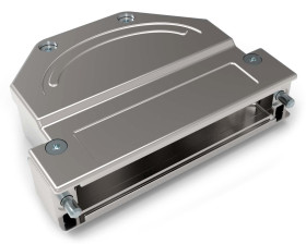 Osłona tylna D-Sub 37, 62 -pinowe Cynk odlewany Kątowy TE Connectivity C