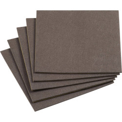 Metafranc WU0645526 Felt Slider Self-Adhesive 200x200mm Brown