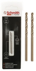 Wiertło do metalu kobaltowe 2,5mm wiertła 2szt HSS-Co Schmith