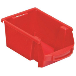 VISO SPACY2R Storage Bin Red 101x70x157mm Industrial Polypropylene