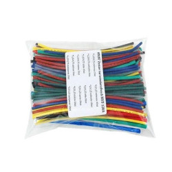 Zestaw koszulek termokurczliwych 120x10cm. Mix kolorów i rozmiarów