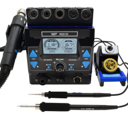 Stacja lutownicza precyzyjna HOTAIR WEP 992D-III gorące powietrze 1220W