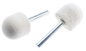 Stożek polerski sr. trzpienia: 6 mm śr. całkowita: 25mm Kulkowy RS PRO