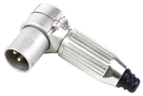 Złącze XLR 3 -pinowe Montaż na kablu Męski