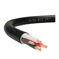 Przewód YLYs 4x1,0mm 12V/24V samochodowy kabel do przyczepy lawety