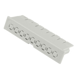Hammond 1597DINCOV14GY DIN Rail Enclosure Cover Knockout