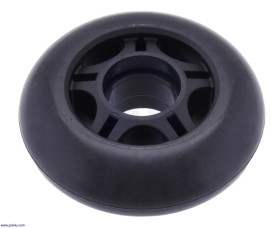 Pololu Scooter/Skate Wheel 70×25mm - Black