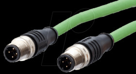 142M1D11020 Connecting cable, M12, 4-pin, 2 m