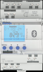 6424330 Digital 2-channel timer clock, TR 642, 12 - 24V, app program.
