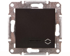 ASFORA Łącznik schodowy z podśw. bez ramki antracyt EPH1500171