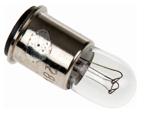 Oświetlenie wskaźnika 28 V Kołnierz miniaturowy bezbarwna 2.5 lm RS PRO rozmiar T1 3/4