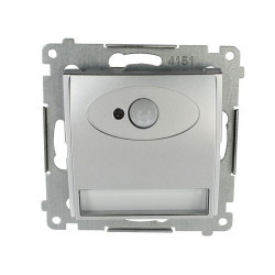 Oprawa schodowa LED z czujnikiem ruchu 230V srebro DOSC.01/43 Kontakt Simon54