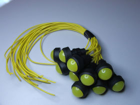 Lampka diodowa KLP-20/Y 230VAC/DC typu LED 230V (klosz 20mm)/yellow