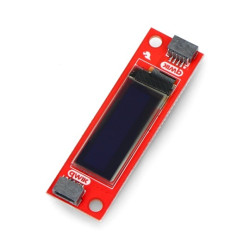 Wyświetlacz Qwiic OLED 0,91'' 128x32px I2C - SparkFun LCD-17153