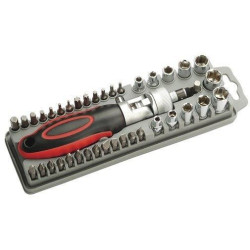 ZESTAW BITÓW IMBUSÓW KLUCZY NASADOWYCH Z GRZECHOTKĄ SD-2309M PROSKIT