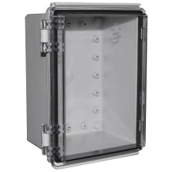 Obudowa ogólnego użytku ABS szerokość zew. 135 mm długość zew. 185 mm wys. zew. 100 mm CAMDENBOSS IP67 Szary