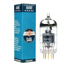 ECC81 Premium Audio 12AT7 S4A Gold