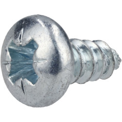 R-TECH 337112 Pozi Pan Head Self-Tapping Screws No.8 3/8in 9.5mm - Pk100