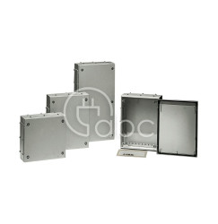 Skrzynka zaciskowa z płytami dławnicowymi, 200x400x120 mm, stalowa malowana...