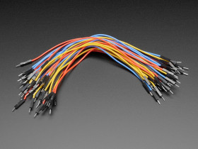 Premium Silicone Covered Male-Male Jumper Wires - 200mm x 40