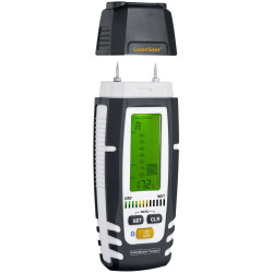 Laserliner 082.325A DampMaster Pro Moisture Meter with Deep Electrodes