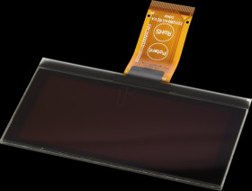 DEP128064R-Y OLED, 128x64 px, yellow/black, 2.7inch