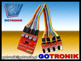 4 kanałowy czujnik odległości na podczerwień