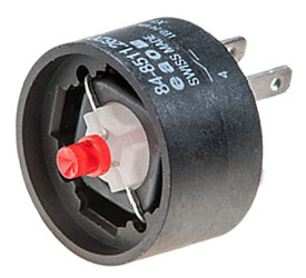 Element uruchamiający przełącznika modułowego, Element przełączający z podświetleniem, do uzytku z: Przełączniki