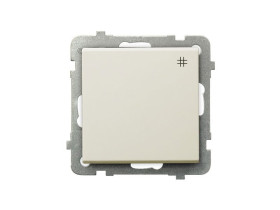 SONATA Wyłącznik krzyżowy IP20 ecru ŁP-4R/m/27 OSPEL