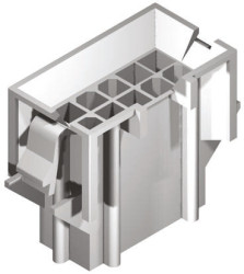 Obudowa złącza 8-pinowe 2-rzędowe raster: 4.2mm Molex Męski Montaż na panelu Mini-Fit BMI Wtyk Mini-Fit BMI