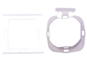 K.1/K.5/Q.1 Zestaw uszczelek do gniazda oraz elementu centralnego przeźroczysty 10107200