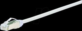 STP28X1M Patch cable Cat.6a F/UTP white 1 m