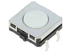 Mikroprzełącznik TACT SPST-NO Poz 2 0,05A/24VDC THT B3W4000S