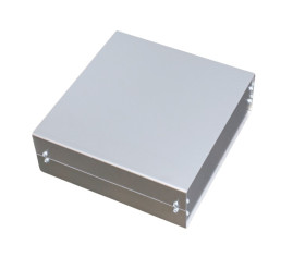 Obudowa aluminiowa Aluminium szerokość zew. 260 mm długość zew. 25.0 mm wys. zew. 90 mm RS PRO IP40 Aluminium