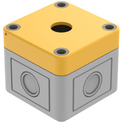 EAO 84-910 EAO Series84 Enclosure For Emergency Switch Grey/Yellow 65X65X57