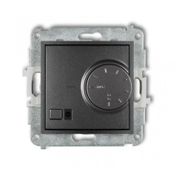 MINI Regulator temperatury elektroniczny z czujnikiem powietrznym grafitowy 11MRT-2