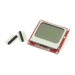 modLCD1 - moduł z graficznym wyświetlaczem LCD od telefonu Nokia 5110