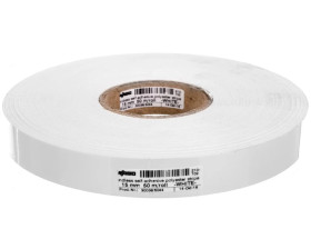 Paski oznacznikowe samoprzylepne szerokość 15mm białe 50m / rolka 210-702