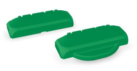 Hinge, PC, (L x W x H) 19.5 x 80 x 34.3 mm, green, for B 0808../B 1008../B1408../B 1808, 96910109