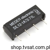 Przekaźnik 12V 1A SIL12-1A72-71L SIL4 MEDER