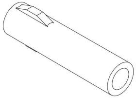 Obudowa złącza 1-pinowe -rzędowe raster: 1.57mm Molex Żeński Montaż na kablu STANDARD .062" Zaciski PC Tail męskie
