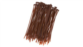 Opaska Kablowa 100X2,5Mm Brązowa 38264 /25Szt./