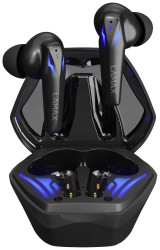 Lamax Heroes Ninja1 Słuchawki douszne Bluetooth stereo czarny Wskaźnik naładowania akumulatora, zestaw słuchawkowy, Wali